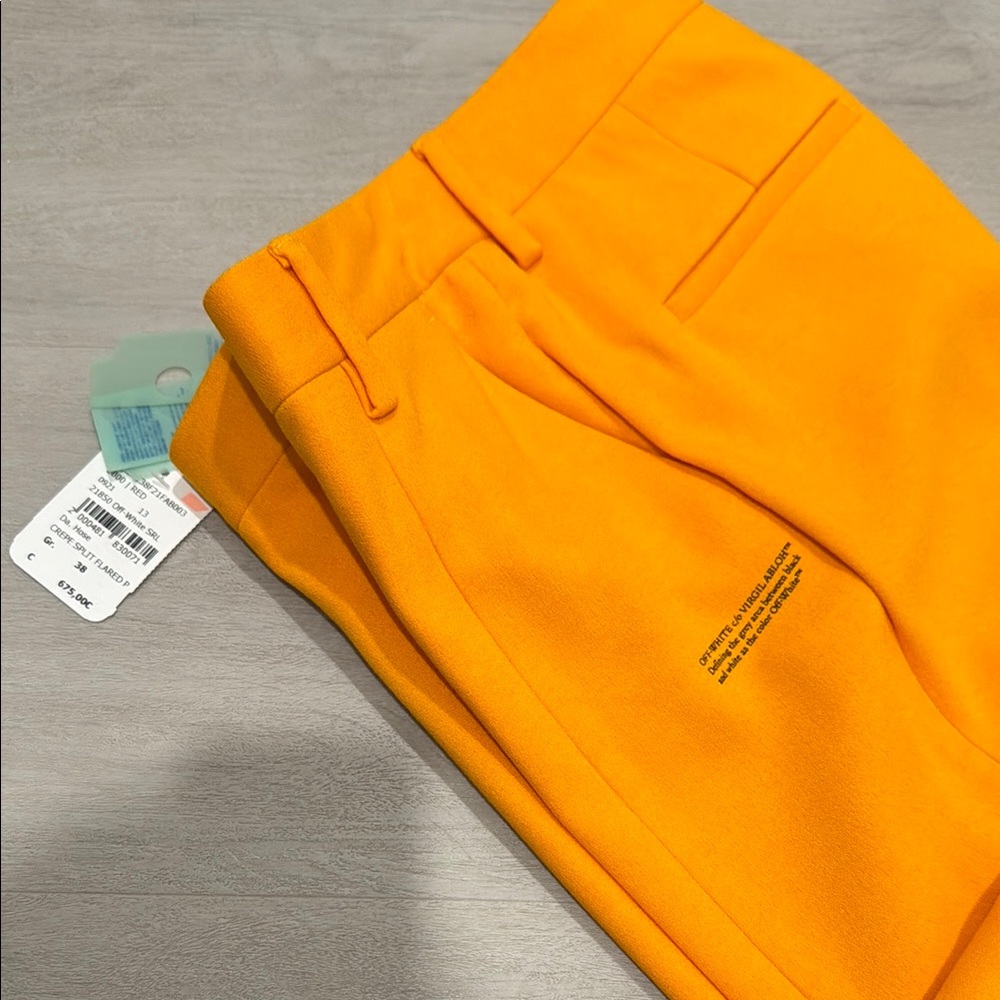 Off-White c/o Virgil Trousers (NWT/IT 38) - Picture 2 of 15